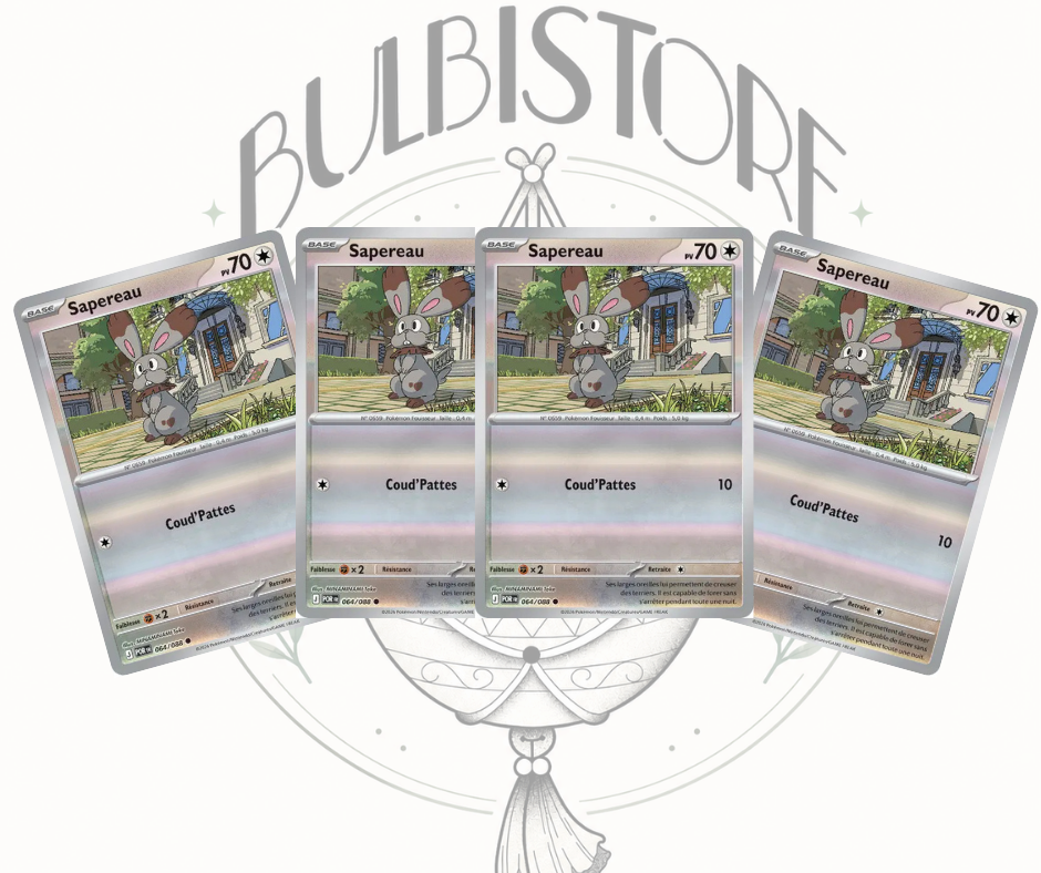 Playset x4 Sapereau - POR - Reverse - Équilibre Parfait - NM - FR