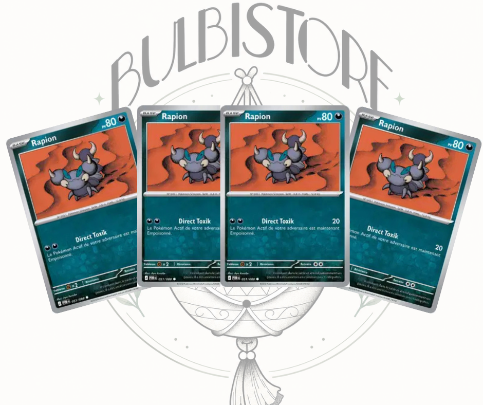 Playset x4 Rapion - POR - Non Reverse - Équilibre Parfait - NM - FR