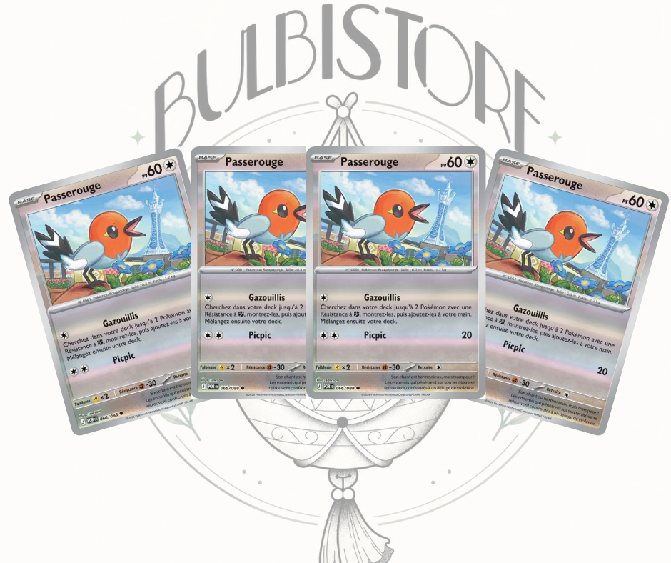 Playset x4 Passerouge - POR - Reverse - Équilibre Parfait - NM - FR