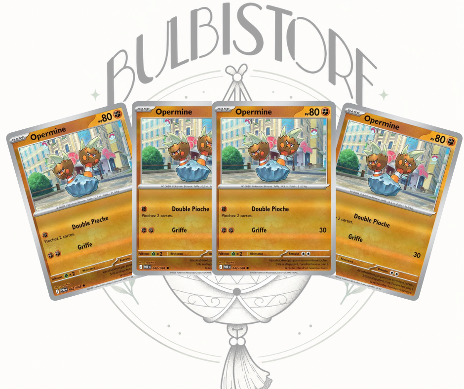 Playset x4 Opermine - Reverse - Équilibre Parfait - NM - FR