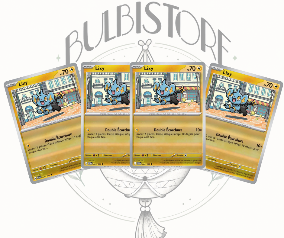 Playset x4 Lixy - POR - Reverse - Équilibre Parfait - NM - FR