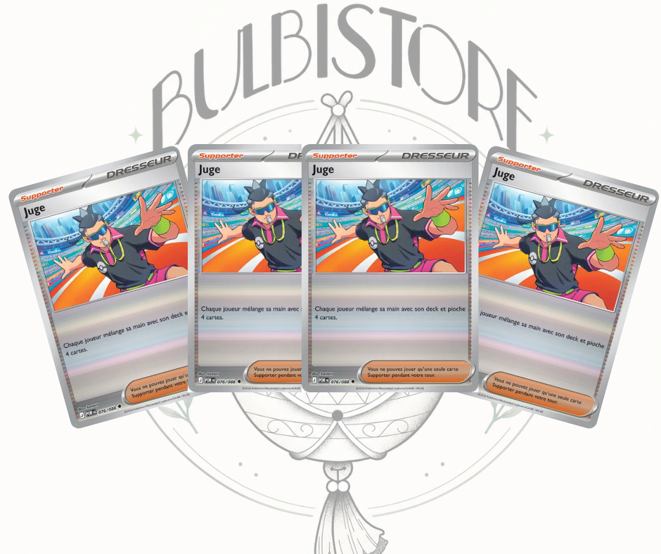 Playset x4 Juge - POR - Reverse - Équilibre Parfait - NM - FR