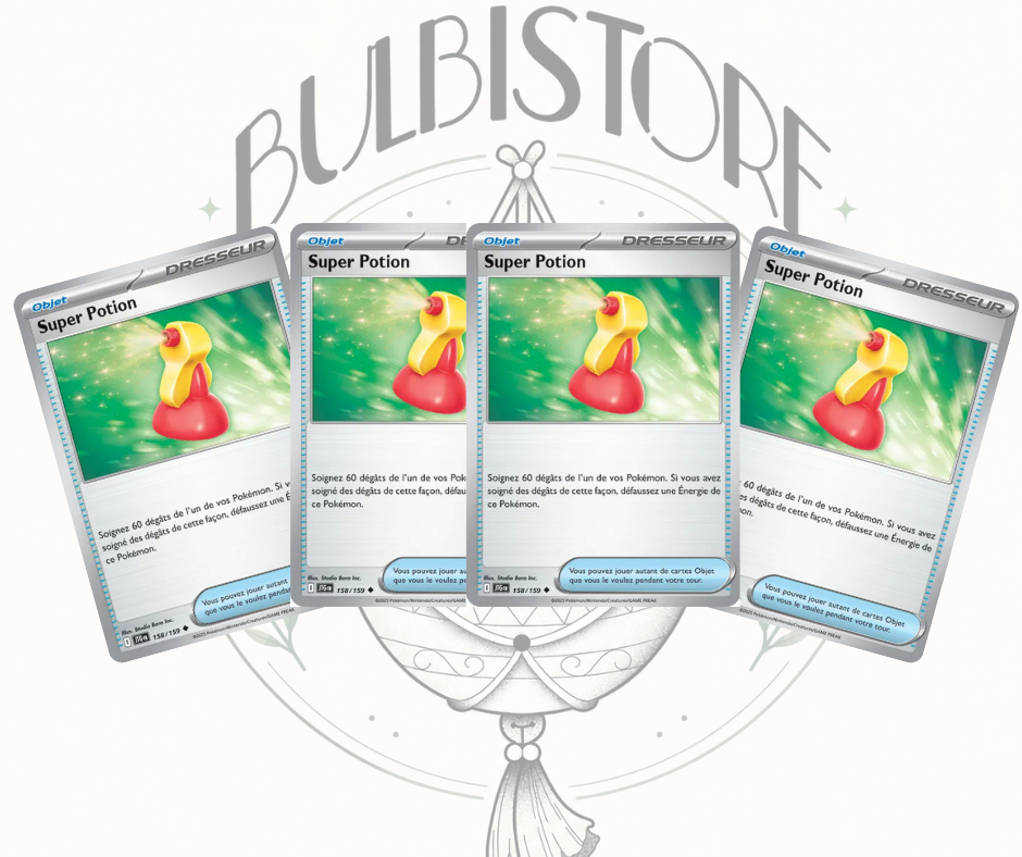 Playset x4 Super Potion - JTG - Non Reverse - Aventures Ensemble - NM - FR