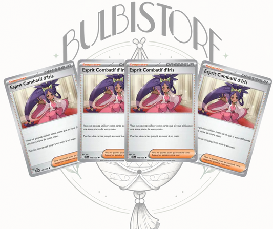 Playset x4 Esprit Combatif d’Iris - JTG - Non Reverse - Aventures Ensemble - NM - FR