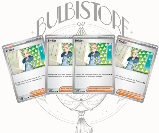 Playset x4 Bridget - PBL - Non Reverse - Nuit Noire - NM - FR