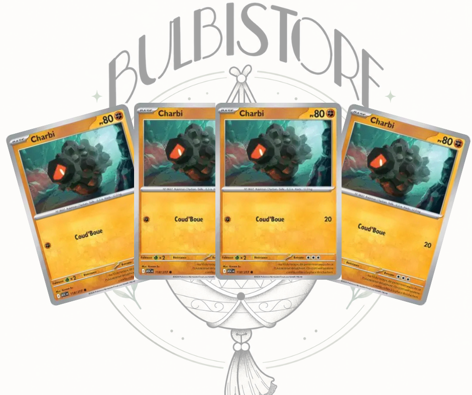 Playset x4 Charbi - ASC - Non Reverse - Héros Transcendants - NM - FR