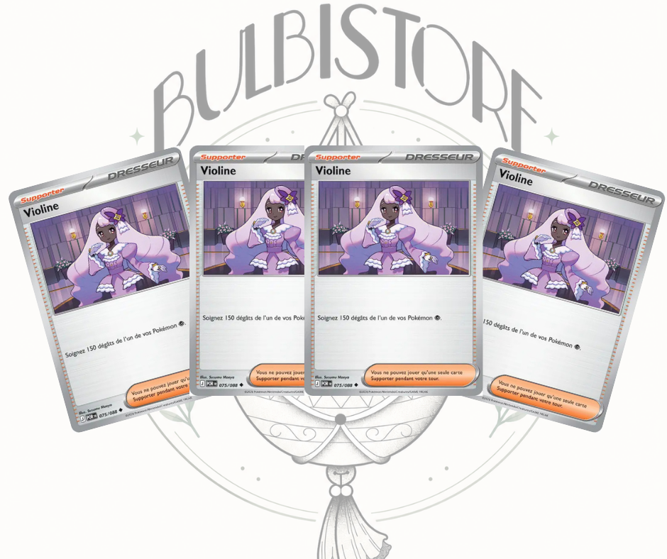 Playset x4 Violine - POR - Non Reverse - Équilibre Parfait - NM - FR