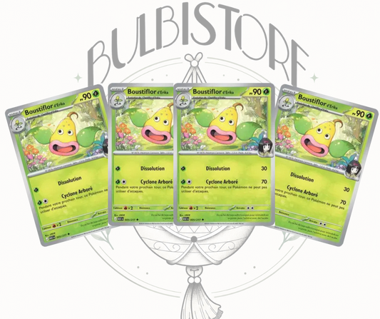 Playset x4 Boustiflor D’Erika - ASC - Non Reverse - Héros Transcendants - NM - FR