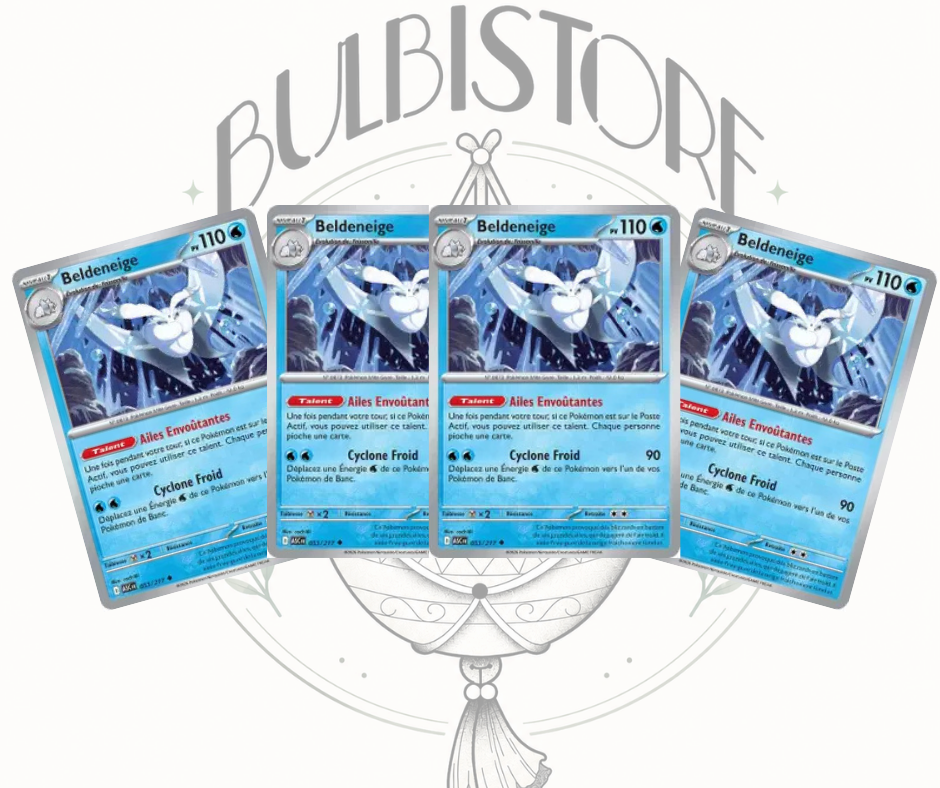 Playset x4 Beldeneige - ASC - Non Reverse - Héros Transcendants - NM - FR