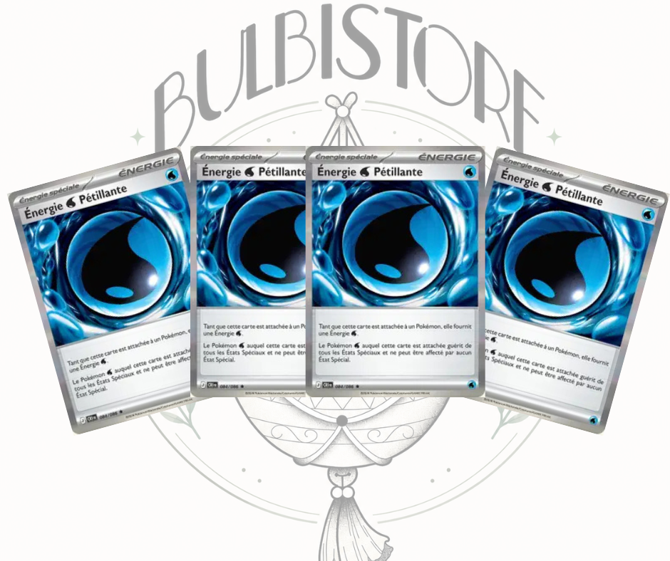 Playset x4 Énergie Pétillante - CRI -  Holo - Chaos Ascendant - NM - FR