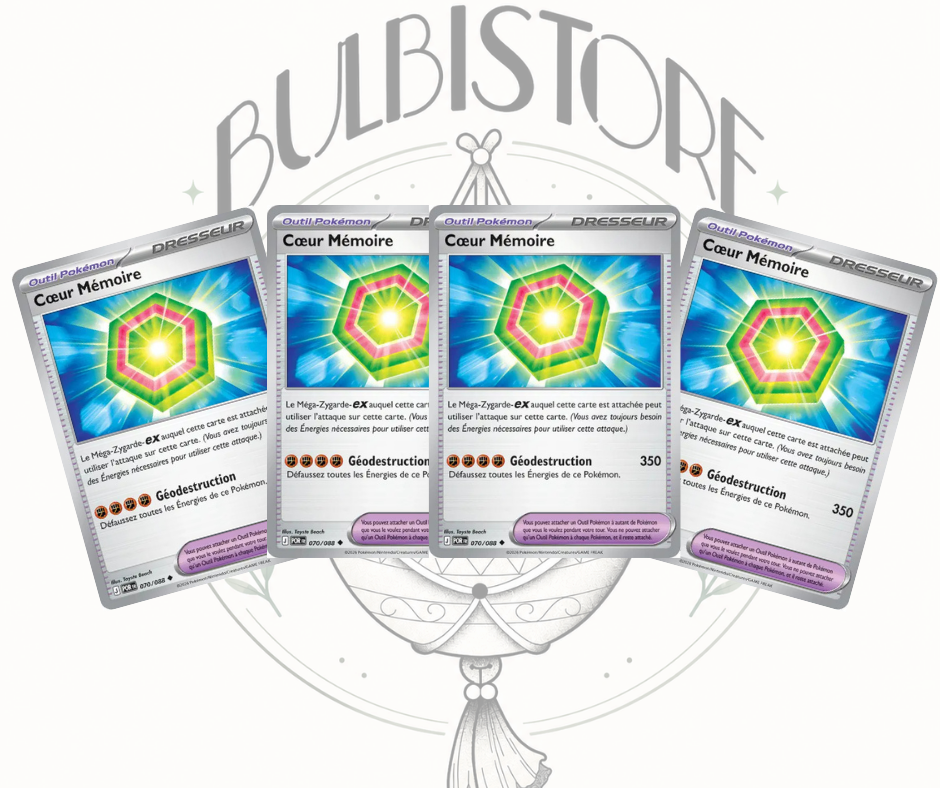Playset x4 Cœur Mémoire - POR - Non Reverse - Équilibre Parfait - NM - FR