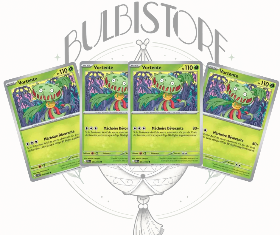 Playset x4 Vortente - CRI - Non Reverse - Chaos Ascendant - NM - FR
