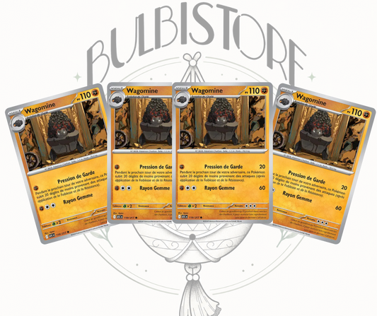 Playset x4 Wagomine - ASC - Non Reverse - Héros Transcendants - NM - FR