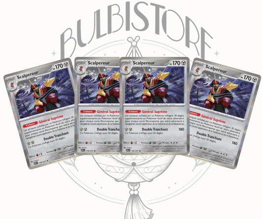 Playset x4 Scalpereur - ASC -Holo - Héros Transcendants - NM - FR