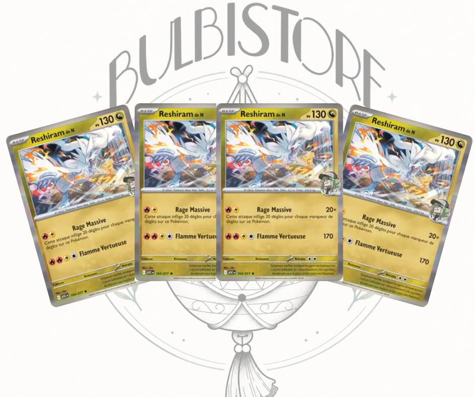 Playset x4 Riolu - ASC - Non Reverse - Héros Transcendants - NM - FR