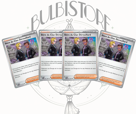 Playset x4 Sbire du Clan Débrouillard - PBL - Non Reverse - Nuit Noire - NM - FR
