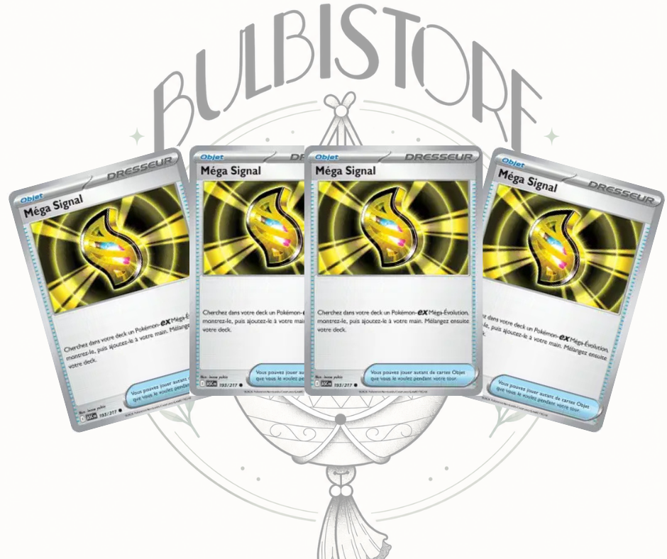 Playset x4 Méga-Signal - ASC - Non Reverse - Héros Transcendants - NM - FR