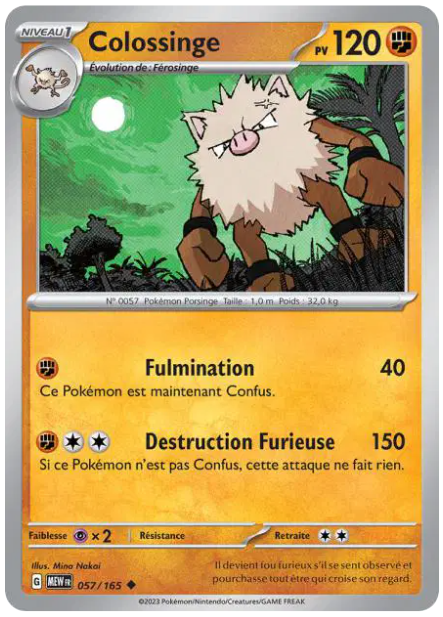 Colossinge - MEW - 057/165 - Non Reverse - 151 - NM - FR