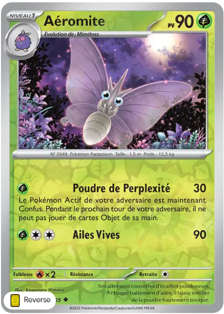 Aéromite - MEW - 049/165 - Reverse - 151 - NM - FR